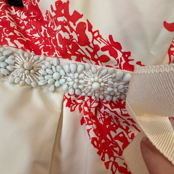 Giambattista Valli Haute Couture Silk Column Gown Beaded Trim IT 42 US 6 - Picture 4 of 12